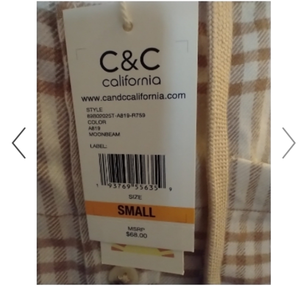 NWT C&C California Shacket - Picture 5 of 13